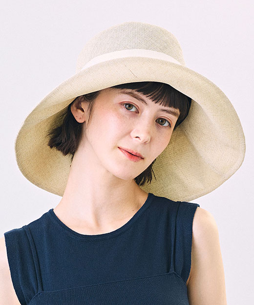 LIGHT BEIGE　モデル頭囲：52cm